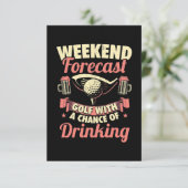 Cartons Réponse Fin De Semaine Prévision Golf Avec Une Chance De B (Debout devant)