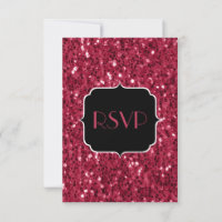 Flamme de parties scintillant rose magenta foncé b