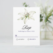 Cartons Réponse Fleur blanche (Debout devant)