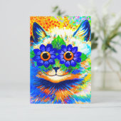 Cartons Réponse Fleur de chat (Debout devant)