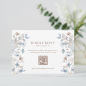 Cartons Réponse Fleur sauvage élégant (Debout devant)