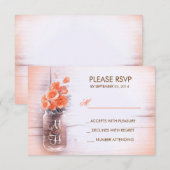 Cartons Réponse fleurs de pêche masturbation mariage pot de masque (Devant / Derrière)