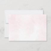 Cartons Réponse Fleurs de rose rose et blanc (Dos)