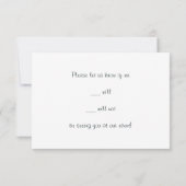 Cartons Réponse Fleurs et papillons Retro Bleus Profond Abstraits (Dos)