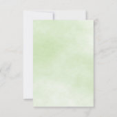 Cartons Réponse Fleurs roses Arrière - plan vert (Dos)