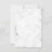 Cartons Réponse Fleurs Roses Avec Or (Dos)