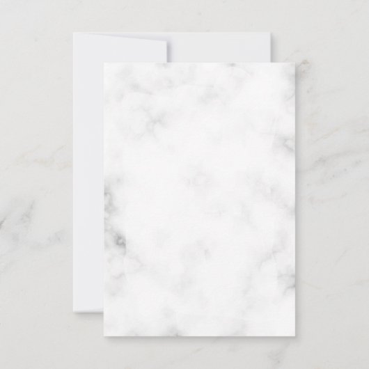 Cartons Réponse Fleurs Roses Avec Or (Dos)