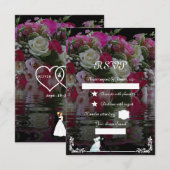 Cartons Réponse Floral (Devant / Derrière)