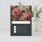 Cartons Réponse Floral Peint baroque (Debout devant)