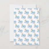 Cartons Réponse Floral Princess en bleu clair robe choix de repas (Dos)