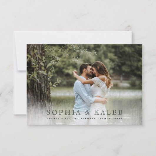 Cartons Réponse Floral rustique (Devant)