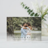 Cartons Réponse Floral rustique (Debout devant)