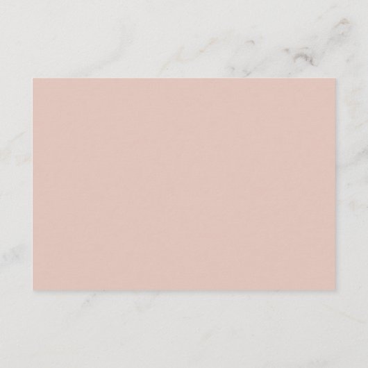 Cartons Réponse Floral Sage Greenery Dusty Rose QR Code Mariage (Dos)