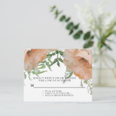 Cartons Réponse Flûte de Floral Pastel Rose (Debout devant)