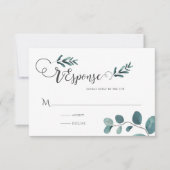 Cartons Réponse Forêt de calligraphie (Devant)