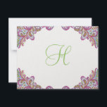 Cartons Réponse Framboise et chaux de Paisley vintage sur glace-RS<br><div class="desc">Vintage Paisley Vintage Paisley Peacock Colors ou Fuchsia and Lime Paisley Faire-part de mariage - Paisley Peacock Colours Wedding Invitations,  RSVP,  Save the Date and Direction or Reception Cards. Peacock Wedding Invitations Vintage Art Nouveau Peacock Bird Parade Mariage -voir plus Vintages Bird Products Vintage Paisley</div>