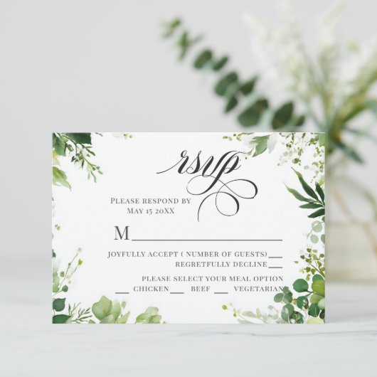 Cartons Réponse Frontière verte Willow (Debout devant)