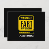 Cartons Réponse Gag drôle (Devant / Derrière)