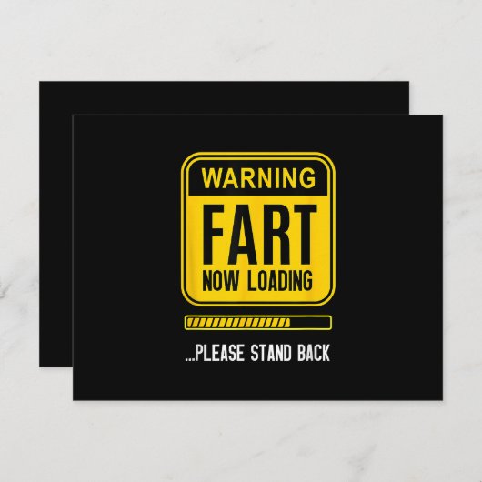 Cartons Réponse Gag drôle (Devant / Derrière)