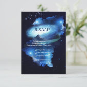 Cartons Réponse Galaxie spatiale (Debout devant)