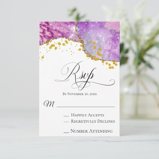 Cartons Réponse *~* Galaxy Cosmos Space SIMPLEMENT LOVE Modern RSV (Debout devant)