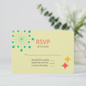 Cartons Réponse Géométrique moderne coloré rétro (Debout devant)