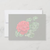 Cartons Réponse Géranium Rouge Clair (Dos)