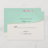 Cartons Réponse Gerbera Rose Daisy (Devant / Derrière)