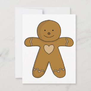 Cartons Réponse GingerBread Man Christmas Cookie
