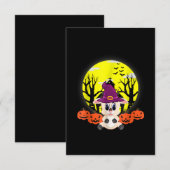 Cartons Réponse Goat Halloween (Devant / Derrière)