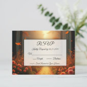 Cartons Réponse Golden Ember Autumn Woodland Stroll (Debout devant)