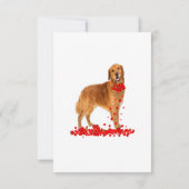 Cartons Réponse Golden Retriever Valentines Jour Chien Papa Chien  (Dos)