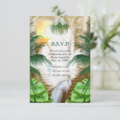 Cartons Réponse Golden Royal Peacock Temple Dreams (Debout devant)