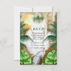 Cartons Réponse Golden Royal Peacock Temple Dreams