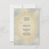 Cartons Réponse Goth Couple Zombie Halloween Wedding (Dos)