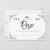 Cartons Réponse Gothique Halloween Gothique Mariage Spirit Board R (Devant)