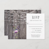 Cartons Réponse Gris Gris Gris Gris Bois Violet Lavande Fleurs Mas (Devant / Derrière)