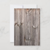 Cartons Réponse Grotte rustique avec marguerite jaune et Turquoise (Dos)