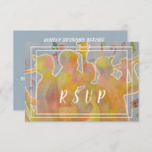 Cartons Réponse Groupe de Jazz coloré (Devant / Derrière)