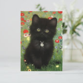 Cartons Réponse Gustav Klimt Kitten (Debout devant)