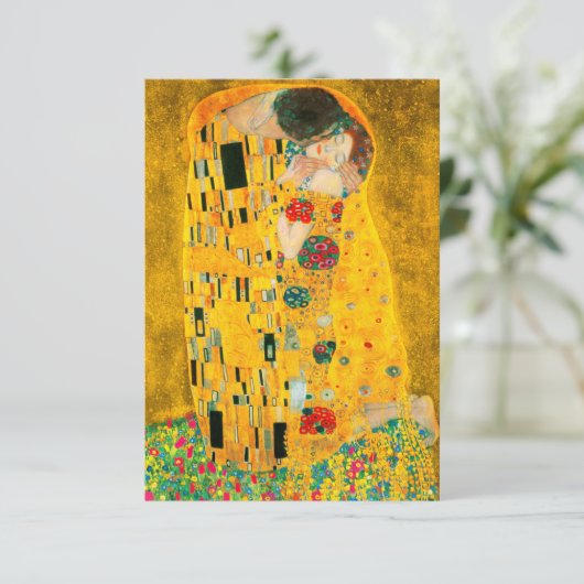 Cartons Réponse Gustav Klimt Le Baiser (Debout devant)