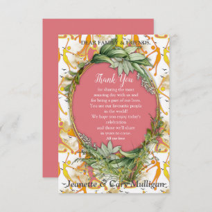 Cartons Réponse Happy Dancing Yoga Girls Merci