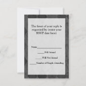 Cartons Réponse Harlequin gris Shades Papa (Dos)