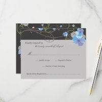 Hibiscus bleu Mariage floral