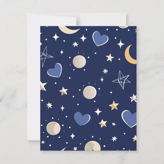 Cartons Réponse Histoire d'amour céleste (Devant)