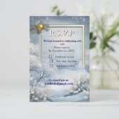 Cartons Réponse HIVER dans un monde de conte de fées (Debout devant)