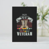 Cartons Réponse Hommes Fier Fils D'Une Fête des pères Vétérinaire  (Debout devant)