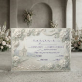 Cartons Réponse Hydrangea Crème Sage Romantique Vintage
