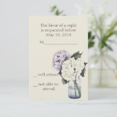 Cartons Réponse Hydrangea Dreams (Debout devant)