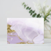 Cartons Réponse ID Abstrait Lavande d'encre Lux990 (Debout devant)